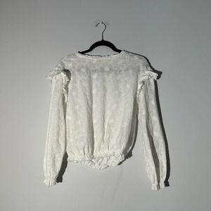 Forever 21 white blouse size s